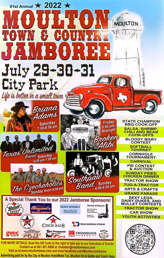 Don't miss the Moulton Jamboree!