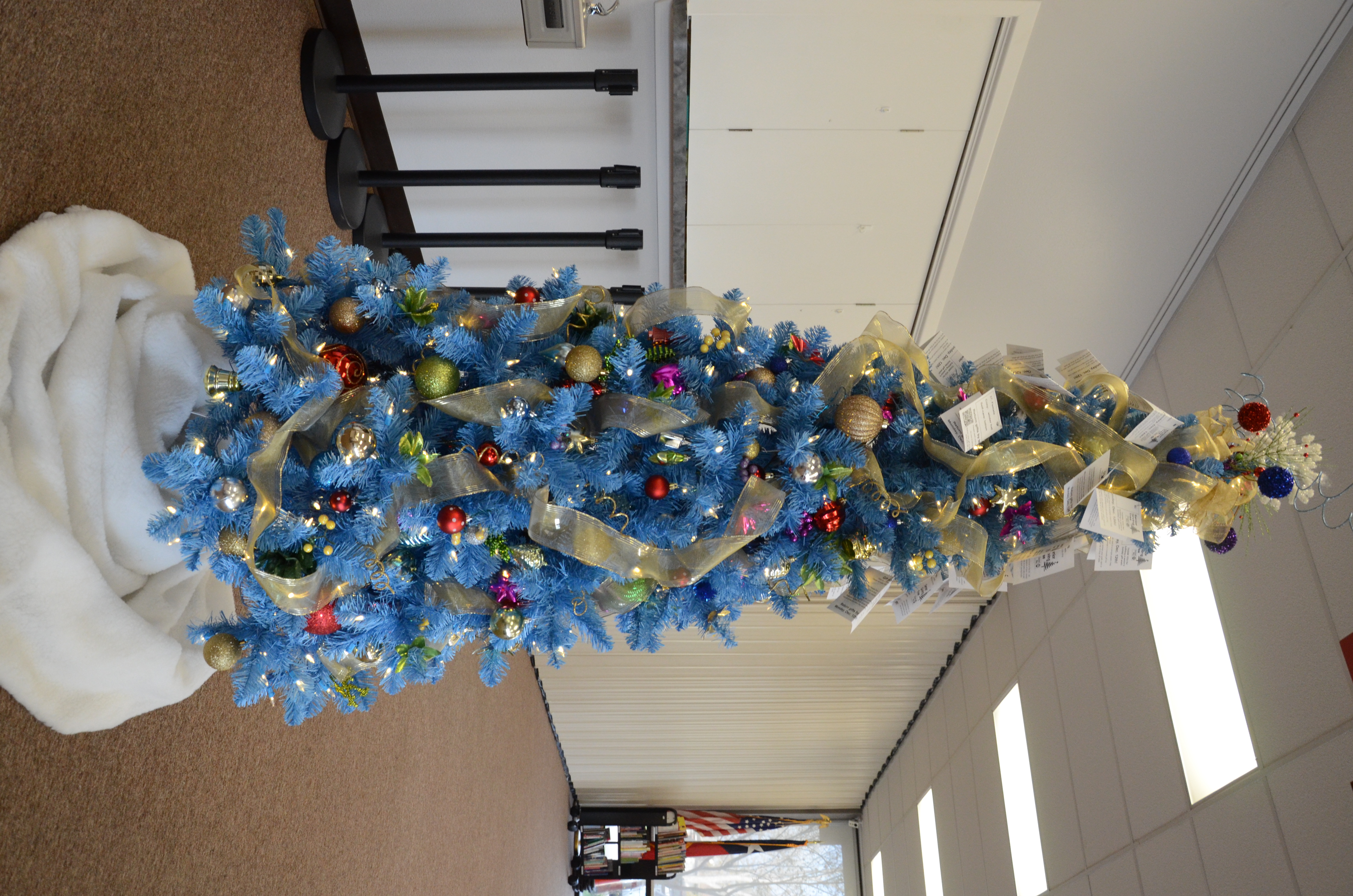 The Senior Giving Tree has been a Friench Simpson Memorial Library holiday tradition since 2021. 