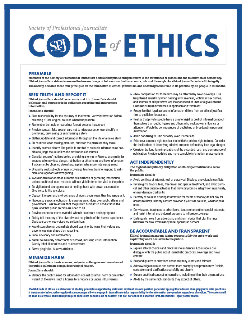 Code of Ethics