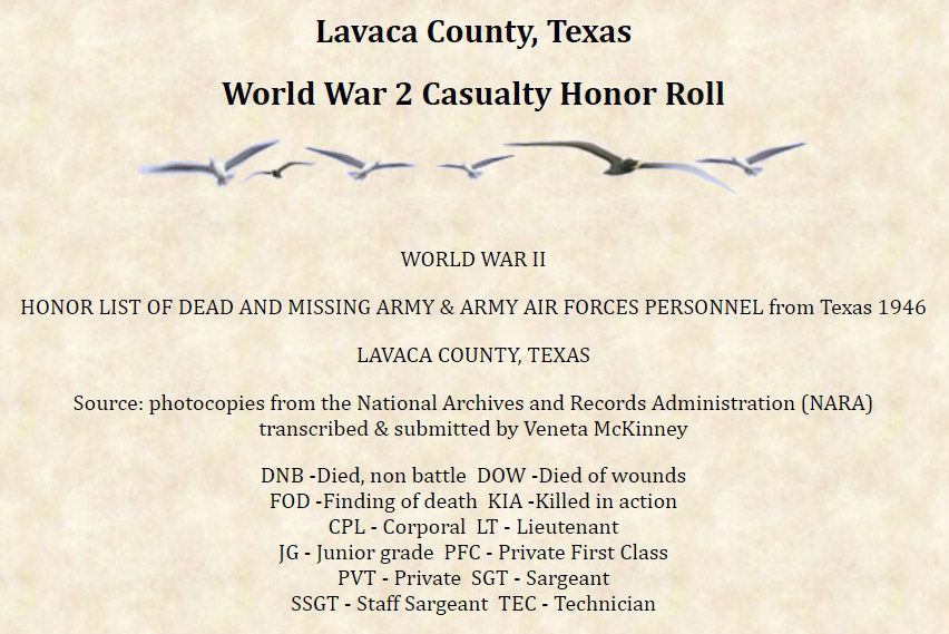 ​    Compiled by Murray Montgomery - Original Transcribed by Veneta McKinney