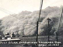 Historic of Dust Storms in Texas