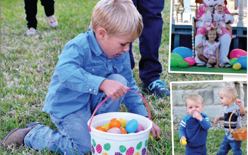 The courthouse egg hunt