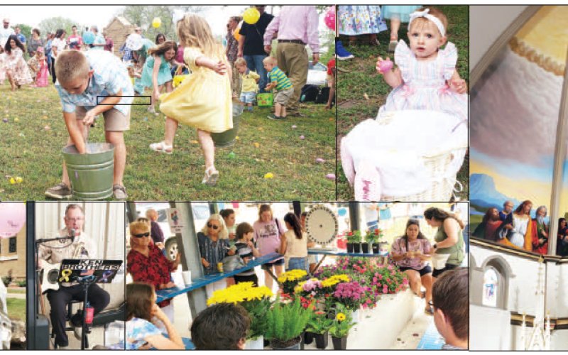 SCENES FROM THE MOULTON EASTER PICNIC