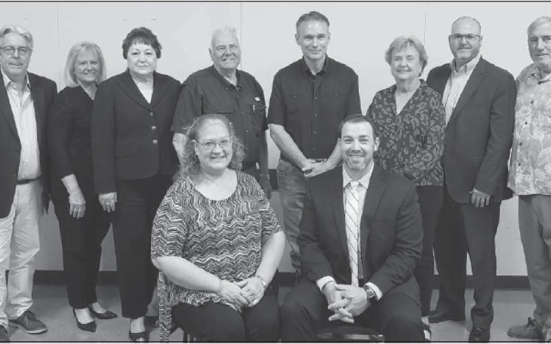 Yoakum Area Chamber of Commerce features Russell Goebel as the guest speaker at breakfast