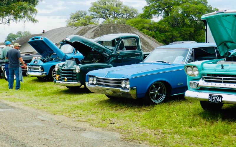 The car, truck, and bike show at the Sweet Home VFD Fireman’s Fest attracted stunning classic cars for the 15th annual event in 2021.  COURTESY PHOTO