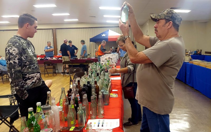 Treasure hunters gathered at the Yoakum Community Center on May 7 for The Greatest Little Treasure Show in Texas. CONTRIBUTED PHOTO