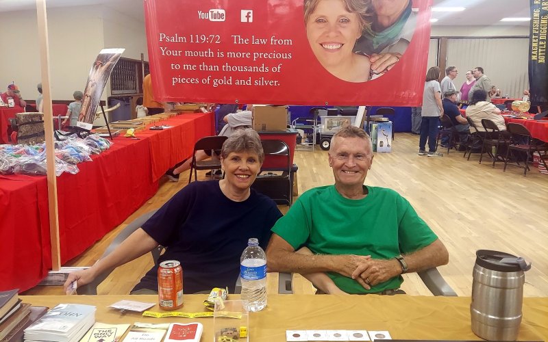 Treasure hunting Youtubers from Texas Plug Riches attended The Greatest Little Treasure Show in Texas hosted by The Fresh Start Church and Cuero Area Detecting. CONTRIBUTED PHOTO
