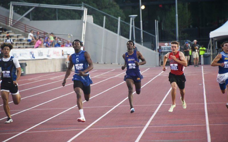 Dalton Brooks during the 200. Photo by Mark Lube.