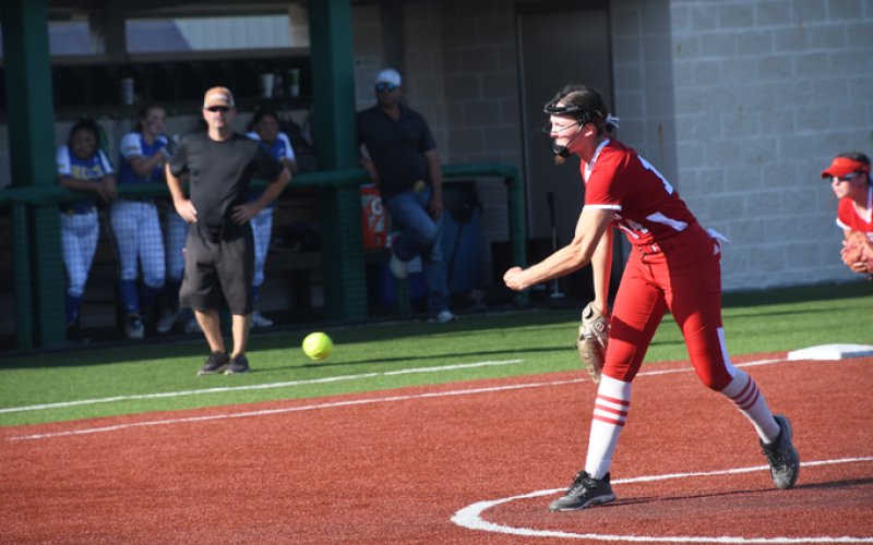 Sydney Green struck out four, had one walk and yielded no hits and no runs. Photo by Mark Lube.