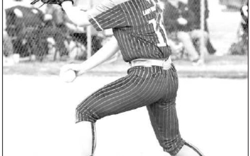 Kaylie Olivarez upped her record to 11-1 in the key District 28-AAA win over Columbus last Tuesday. Chuck Grafe/ Tribune-Herald