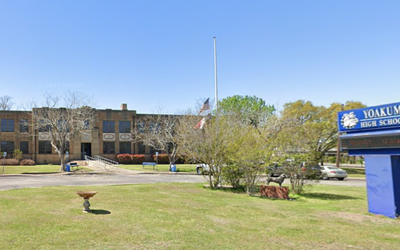 Chris Wegener served as the Yoakum High School principal for 10 years. COURTESY OF GOOGLE MAPS