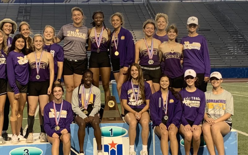 The Lady Comanches won the Region IV-2A track meet. Photo courtesy of Kristi Peterson