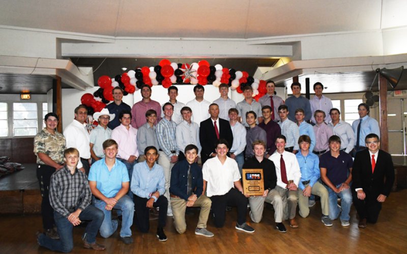 2021 2A state  championship football team. Photo by Mark Lube.