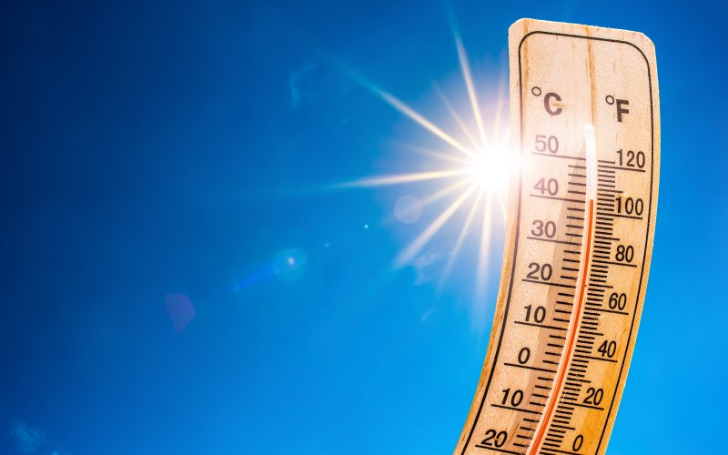 Texans are accustom to having high temperatures for the summer, but usually the scorching heat doesn’t usually happen until July and August. Courtesy Photo.