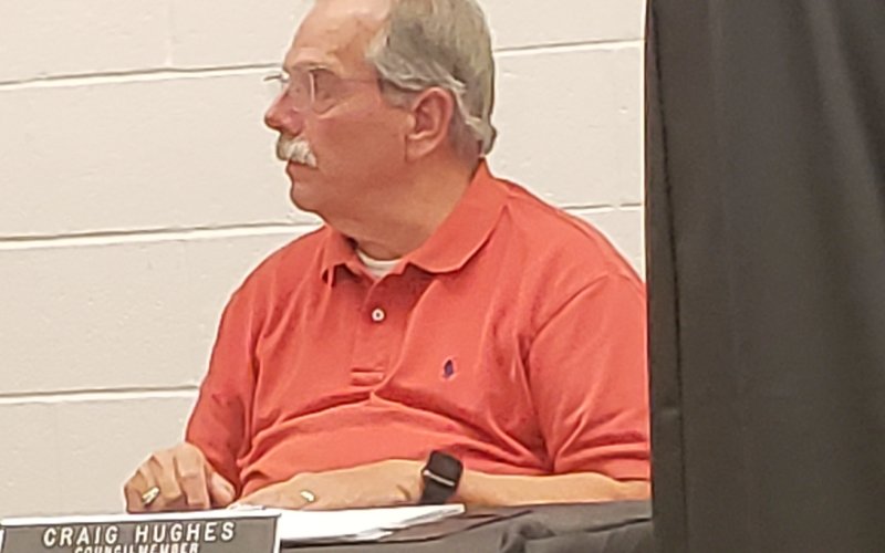 Councilman Craig Hughes was elected the new mayor pro-tem in Mouton earlier this month.