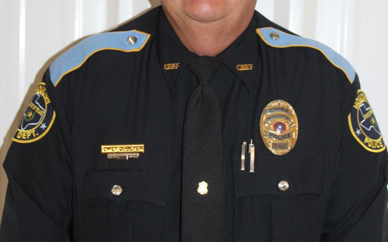 File Photo of Daniel Beyer, who earlier this month began his fourth stint as chief of police in Moulton.