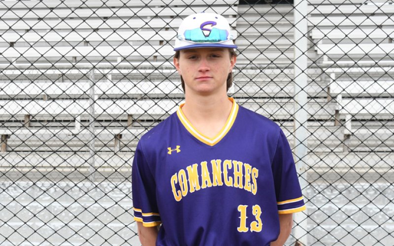 Kaidan Boothe All-District Honorable Mention.