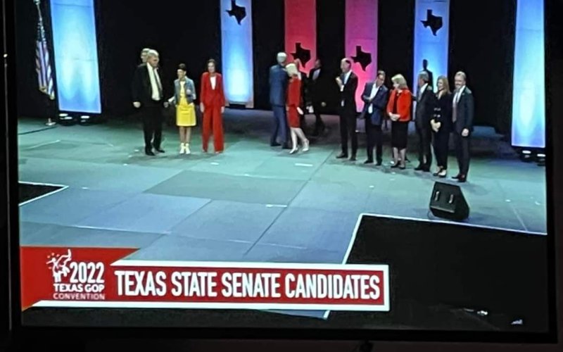 As was Texas Stateb Senate District 18.