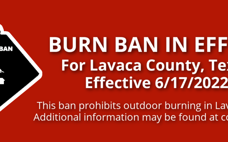 From the Lavaca County OEM