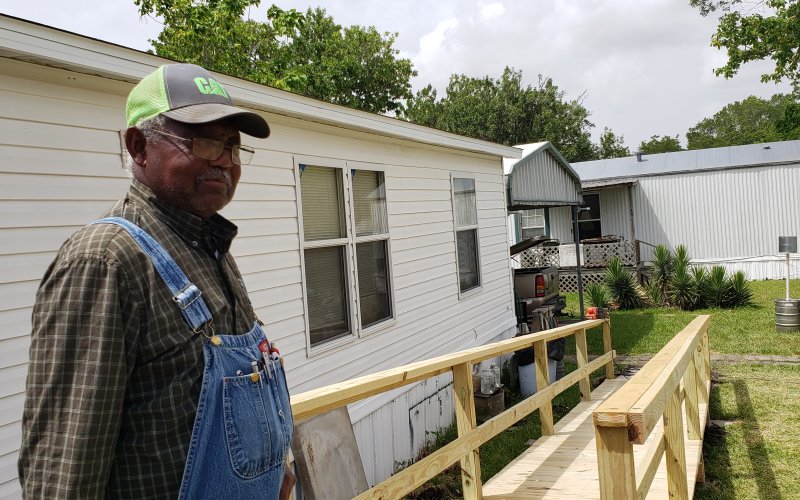 Wardel Gates can’t say enough about the fine work the work camp kids did over at his place. “You couldn’t ask for better,” he said.