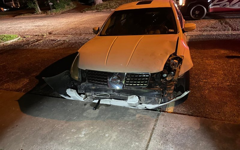 The car, on the other hand, is going to need a little work, and its driver, a bail bondsman.