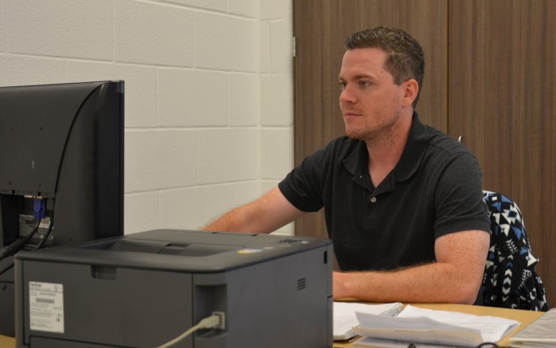 Aaron Burnett looks to build the YHS forensic science program from the ground up during its inaugural year.