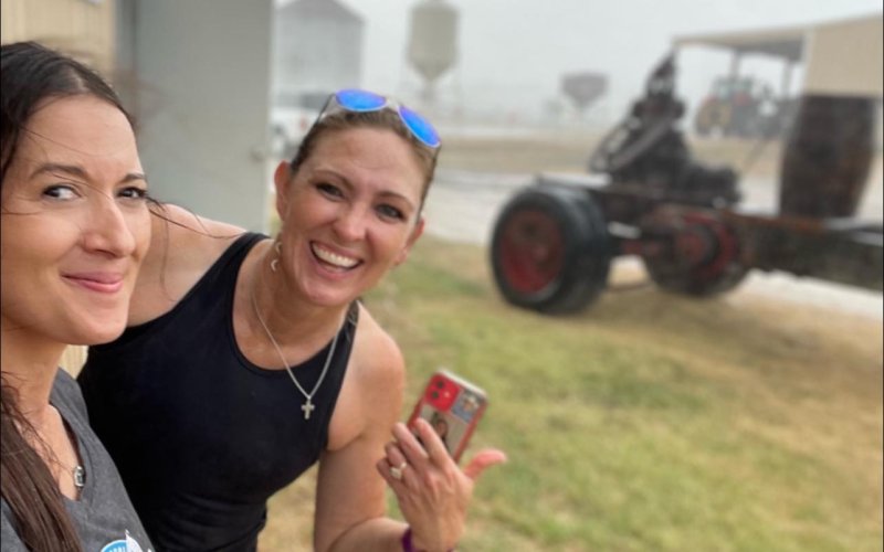 Our friends over in Luling got doubly blessed Saturday, for not only was it the centennial of discovering oil just outside of that town, there also came a rain.