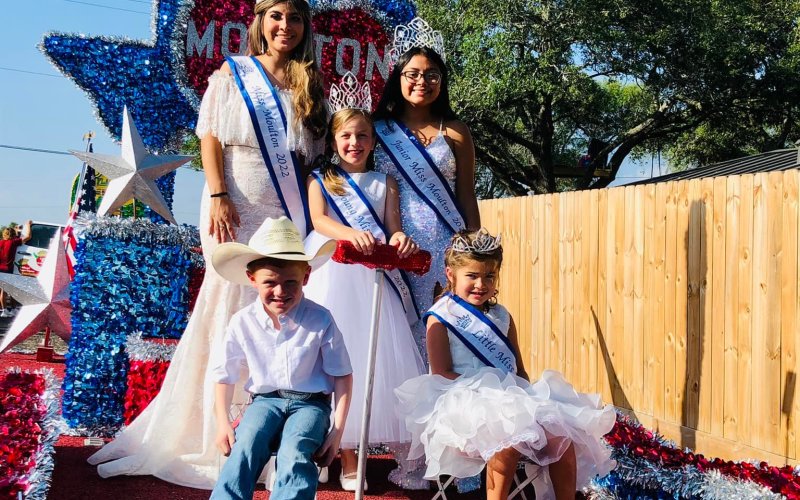 Miss Moulton and her court