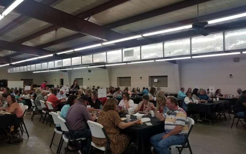 Guests enjoy SNYPD’s 2021 Babe and Bubba Bingo. Courtesy SNYPD Facebook page