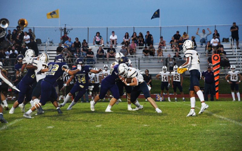 The Comanches play at East Bernard this week and start district next week in Ganado. Photo by Mark Lube.