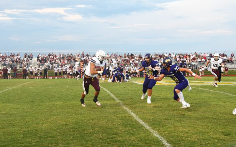 Shiner shut down the Brahmas  of East Bernard in their final non-district game last Friday. Shiner opens district this Friday at Ganado.