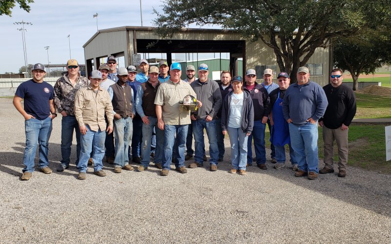 Pictured are members of the Shiner Volunteer Fire Department. File photo