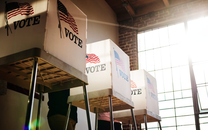 Early voting for the 2022 Gubernatorial Election in Lavaca County occurs at the Lavaca County Courthouse Annex on Oct. 24.  Courtesy Photo