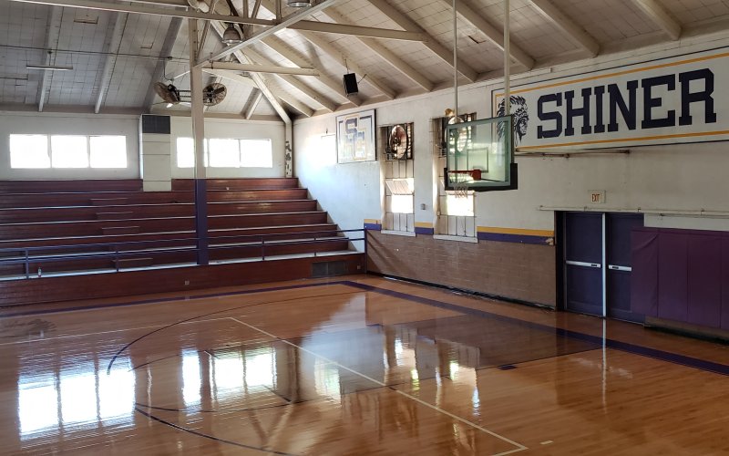 Remschel said the floors to the old gym were recently sanded down and refinished with all new colors. It gave the entire place a definite pop.