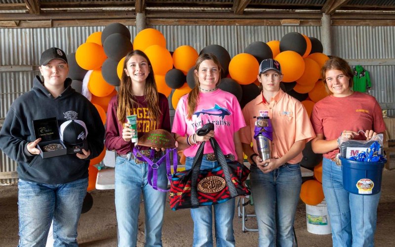 Senior Division finalists pose with their awards Oct. 29. Photos courtesy of Farmhouse Photos &amp; Videography