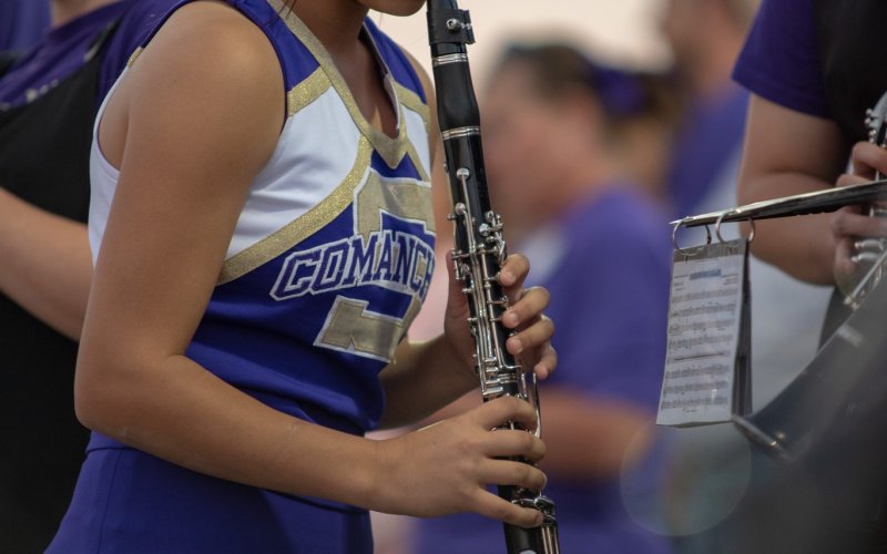 And clarinet...    Photo by Sara Collins