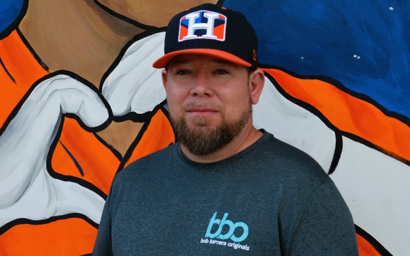 Bob Barrera hopes to host art classes in his Hallettsville studio once open. Photos by Hans Lammeman.