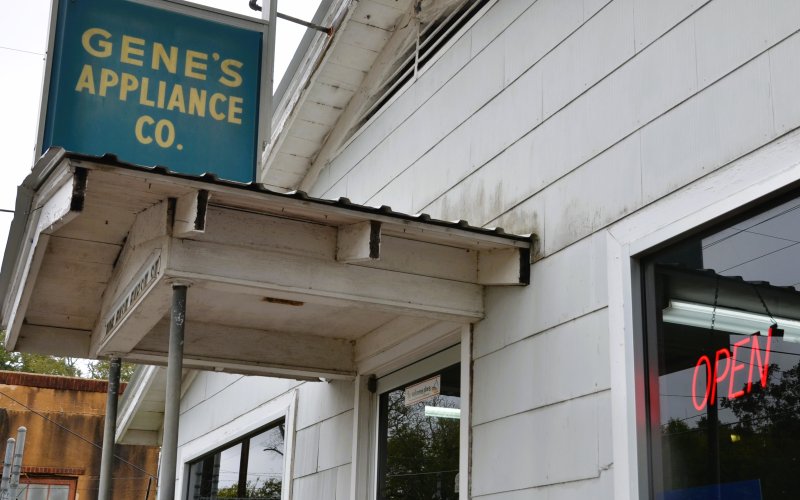 Gene’s Appliance Co. is celebrating 50 years of operation at their shop in Hallettsville at 306 First St. in Hallettsville.  Photo by Hans Lammeman