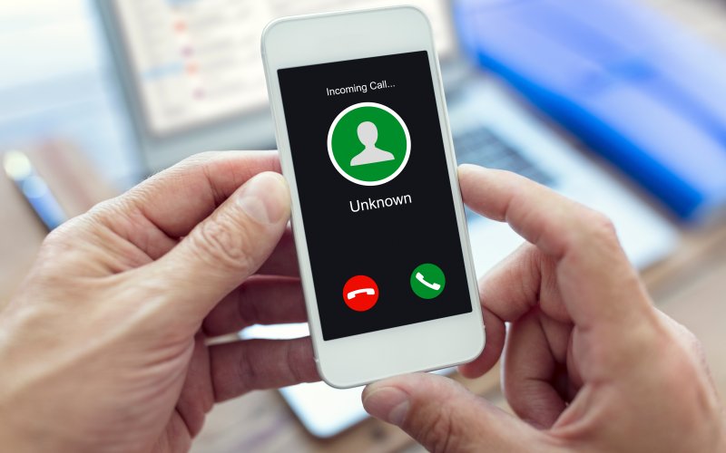 Scammers use an automated dialing system - or “robo” calls” - to target potential victims at a mass scale.