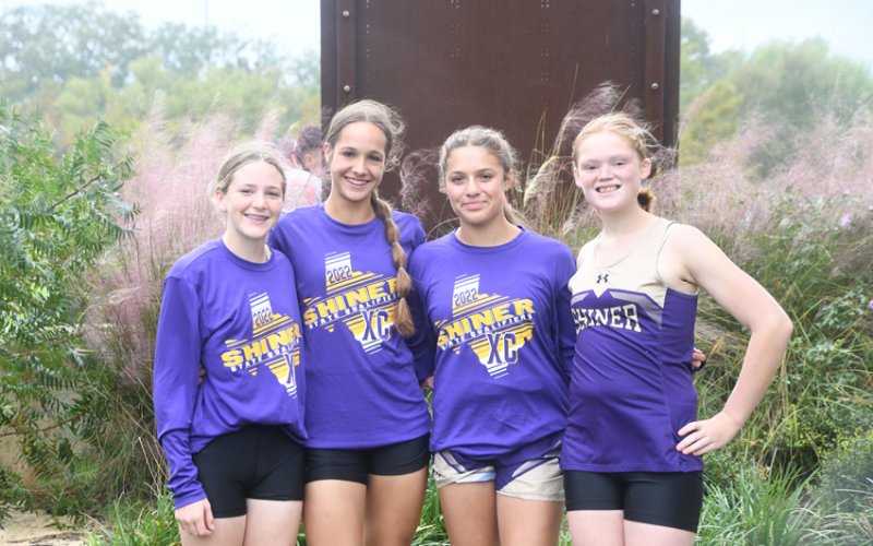Sophomores. From left is Callie Chrismon, Erin Pustka, Brinley Ramirez and Eve Roberts. Photo by Mark Lube.
