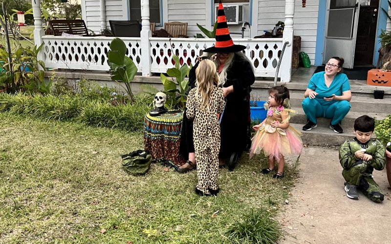 Scene from Halloween in Hallettsville Monday, Oct. 31. Photos by Kayla Michalec