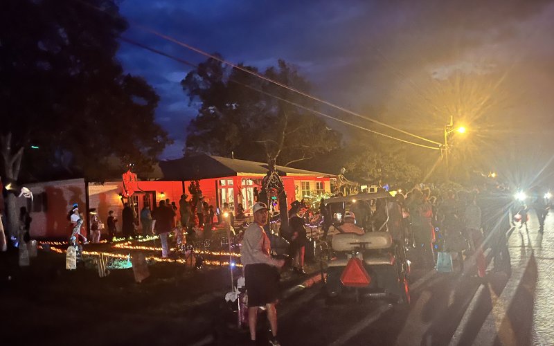 Scene from Halloween in Hallettsville Monday, Oct. 31. Photos by Kayla Michalec