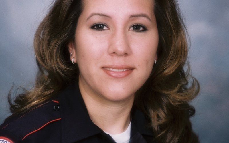 Erica Padilla as a Victoria Police Officer. Contributed Photo