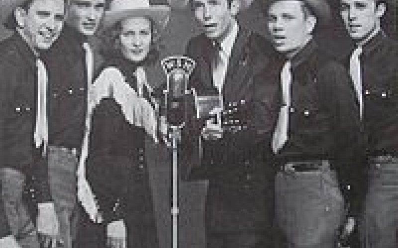 Hank, Audrey, and his Drifting Cowboys (Wikipedia Photo)