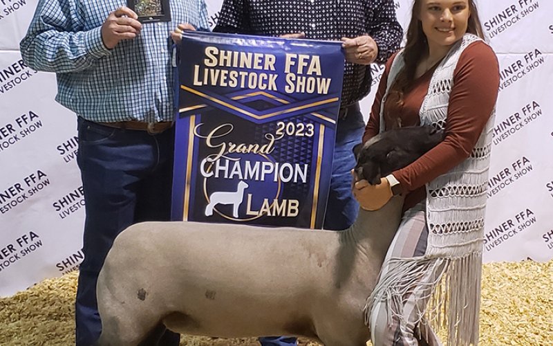 Grand Champion Lamb -exhibited by Josie Herman