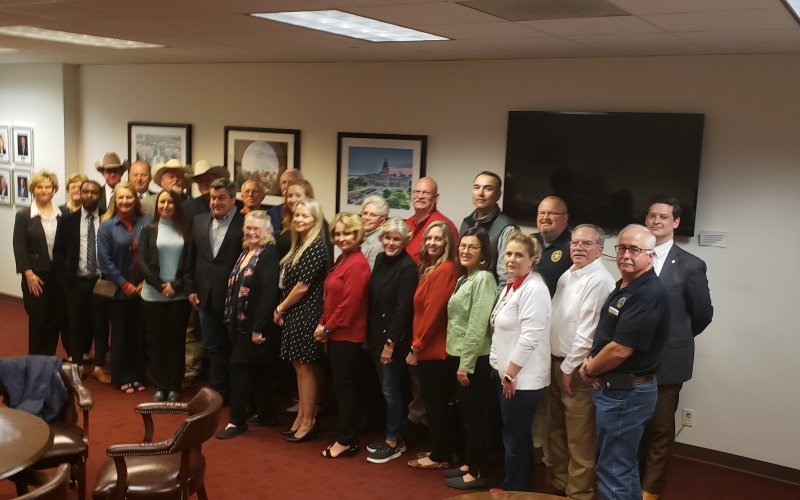Another shot of the Lavaca County 40 in Austin.