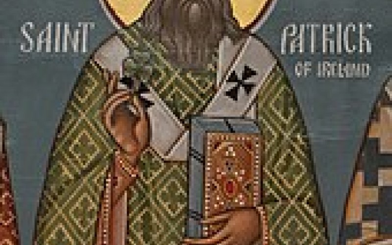 And still another likeness of St. Patrick, who legend has it drove all the snakes from Ireland with the power of prayer. Believe what you will, but Ireland has a surprising lack of serpents even today still.