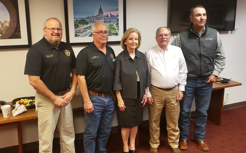 For it being one of the smallest towns in the county, Moulton had a surprising sizable contingency represented in Austin that day..