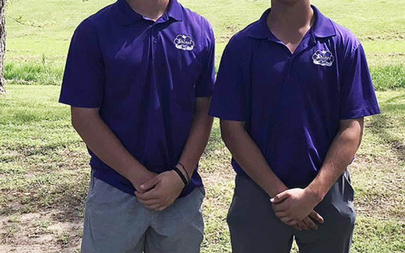 Regional qualifers: Ryan Peterson and Beck Bishop. Photo courtesy of Randy Palmer.
