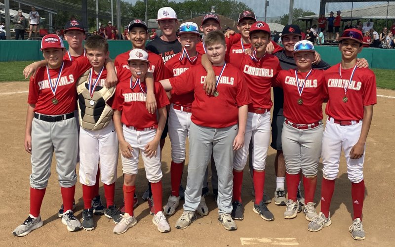 7th and 8th Team Members:  Trevor Garcia, Wesley Miller, Kash McNabb, Jace Matias, Levi Morkovsky, Jack Leonard, Jack Ehrig, Andrew Nunez, Gabe Darilek, Carter Chilek, Evan Rother and Jacob Arriola. Student Coaches:  Jacob Wachsmuth and Jacob Seibert.Photo courtesy of Jake Wachsmuth.